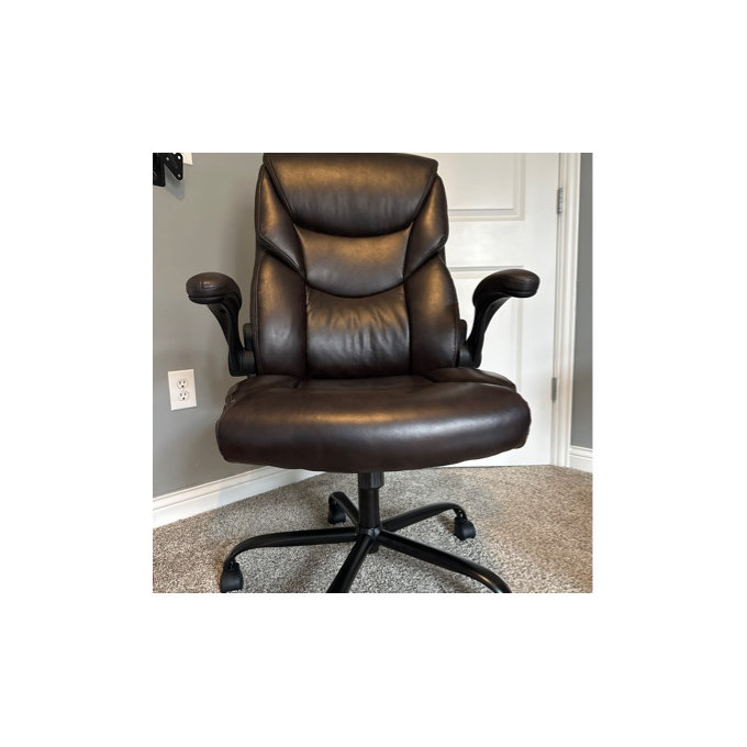 Inbox Zero Iz Ergonomic Faux Leather Executive Chair & Reviews